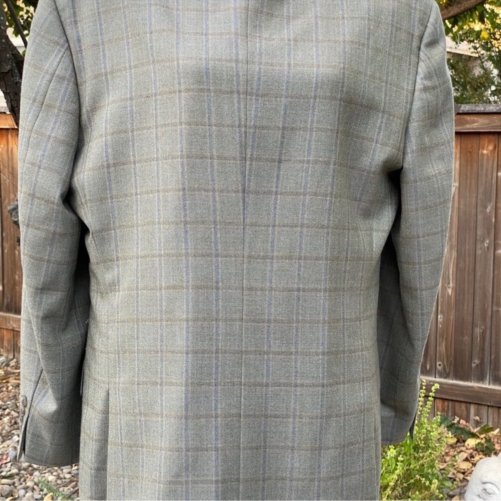 Green and Tan Sports Coat